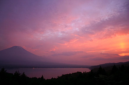 2005年6月12日の夕焼け